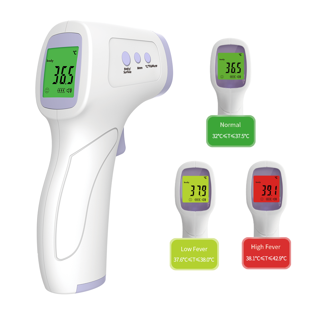 AOJF103 NonContact Infrared High Precision Forehead Thermometer