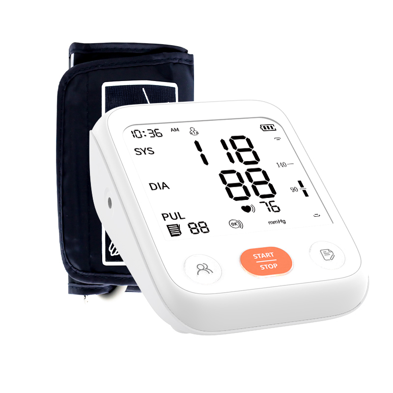 AOJ30G Arm Blood Pressure Monitor 4.2inch LCD Screen BP Meter